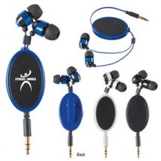 Retractable Metal Earbuds