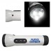 FM Scanner Radio LED Flashlight Combo