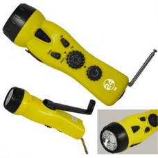 Light Up Flashlight Radio/ Dynamo/ Crank