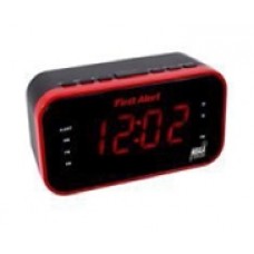 First Alert AM/FM Weather Band Clock Radio w/Weather Alert