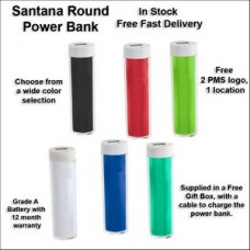 Santana Power Bank - Round - 1800 mAh