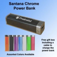 Santana Chrome Power Bank - 3000 mAh