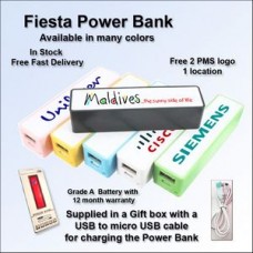 Fiesta Power Bank - 2600 mAh