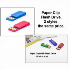 Paper Clip Flash Drive - 4 GB Memory