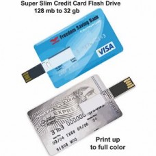 Credit Card Flash Drive - 8 GB Memory