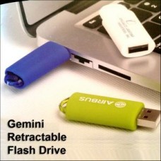 Gemini Retractable Flash Drive 4 GB Memory