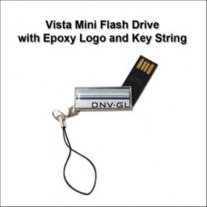 Vista Epoxy Mini Metal Flash Drive - 8 GB