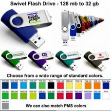 Swivel Flash Drive - 4 GB Memory