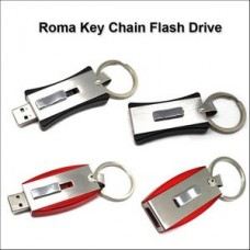 Roma Keychain Flash Drive - 8 GB Memory